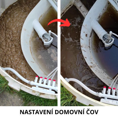 Nastavení domovní ČOV