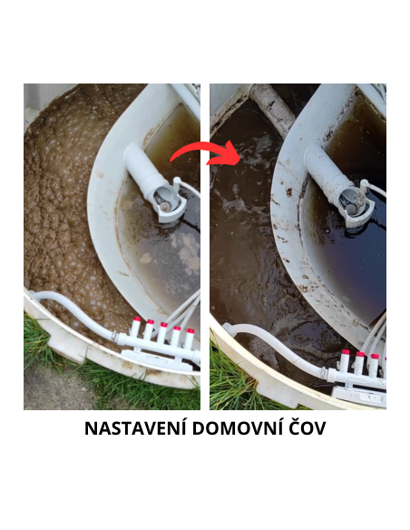 Nastavení domovní ČOV