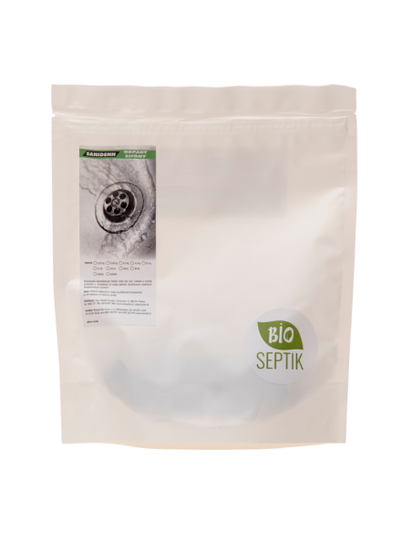 Tablety Sanidenn odpady, sifony