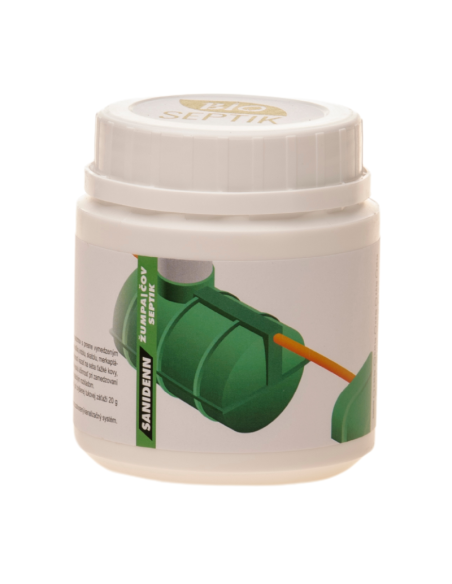 Prášek Sanidenn žumpa, septik, ČOV