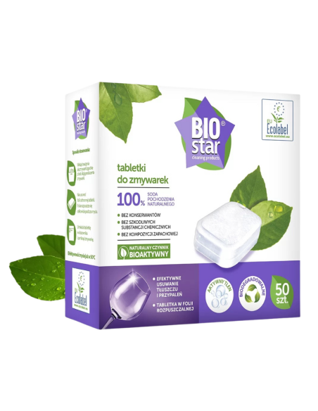 Biostar tablety do myčky nádobí 50ks